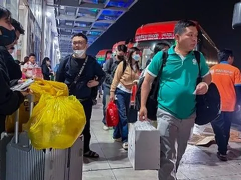 Khác hẳn mọi năm, Bến xe Miền Đông mới nhộn nhịp ngày cận Tết