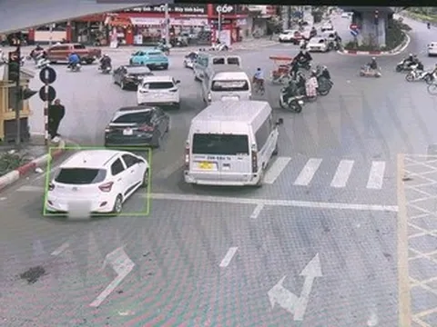 Camera AI ghi nhận 2.162 lượt ô tô, xe máy vi phạm ở Hà Nội