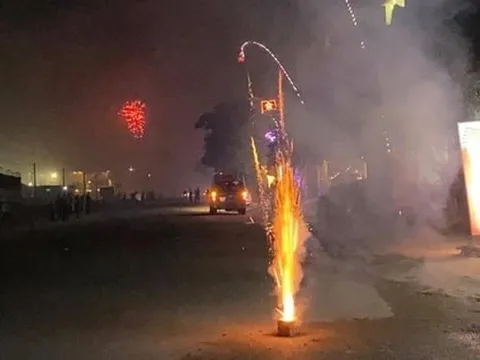 Đốt pháo trái phép trong dịp Tết bị phạt bao nhiêu tiền?