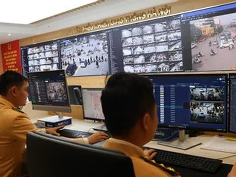 Những ‘mắt thần’ xuyên Tết giữ bình yên giao thông Thủ đô