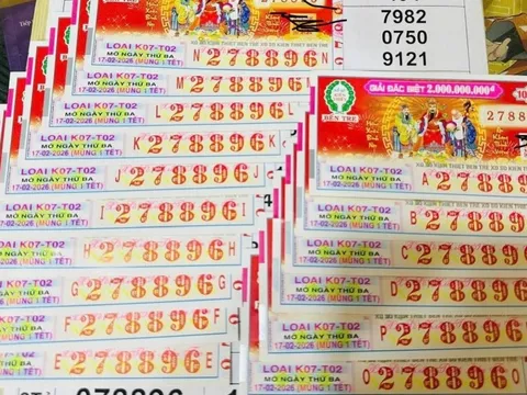 Bất ngờ với 3 giải độc đắc của xổ số miền Nam ngày mùng 1 Tết