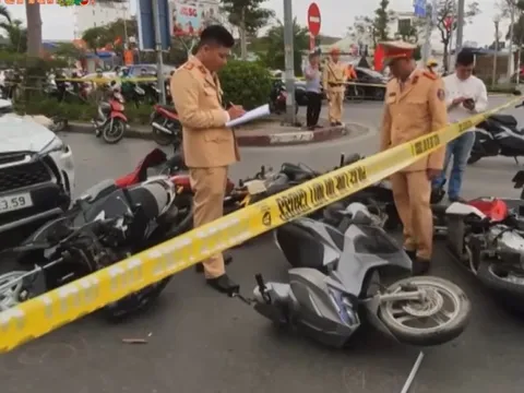 Vụ ô tô tông liên hoàn 12 xe máy: Kết quả kiểm tra nồng độ cồn, ma tuý của tài xế