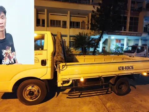 Bắt giữ đối tượng trộm xe tải ở An Giang để đem lên Đồng Nai bán