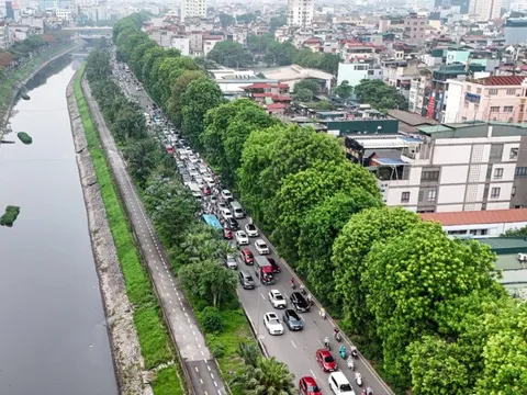 Đề xuất phương án xây cầu cạn để mở rộng đường vành đai 2 đoạn Ngã Tư Sở - Cầu Giấy