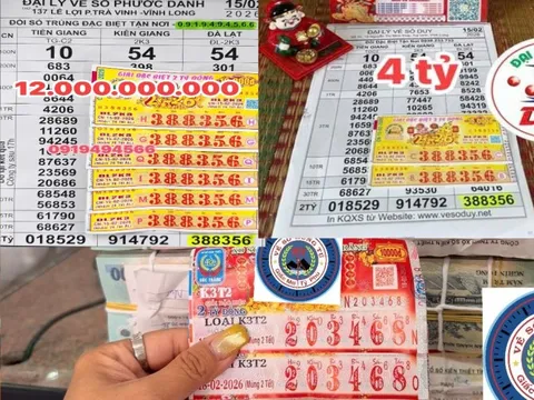 Xổ số miền Nam: Nhiều người “ôm” vé số trúng độc đắc xuyên Tết