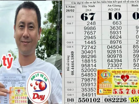 Xổ số miền Nam: Mua vé số ngoài ý muốn nhưng bất ngờ trúng độc đắc 14 tỉ đồng