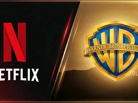 Cổ phiếu Netflix tăng vọt khi rút khỏi thương vụ thâu tóm Warner Bros.
