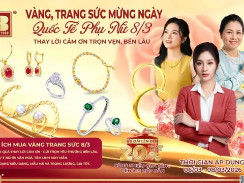 Trang sức, vàng Bảo Tín Minh Châu - Thay lời cảm ơn nhân ngày 8-3