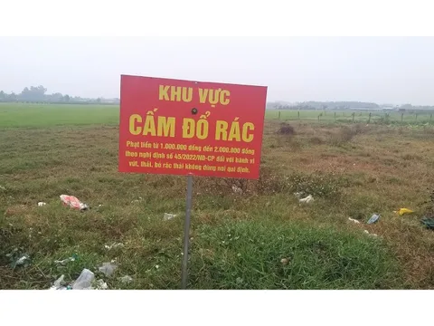 Truy vết người đổ trộm rác