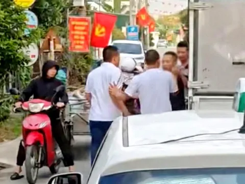 Triệu tập 4 người trong vụ lái xe tải bị đánh chảy máu mũi ở Hải Phòng