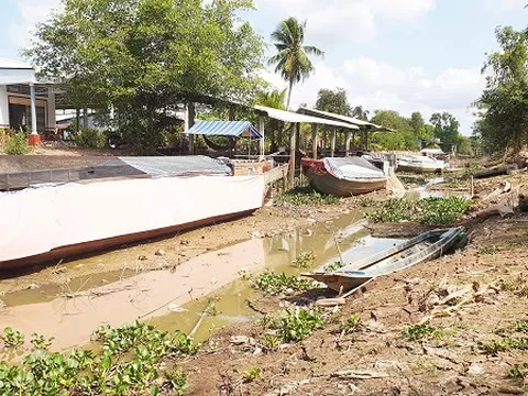 Dự báo hạn hán, xâm nhập mặn ở Nam Bộ từ nay đến cuối mùa khô