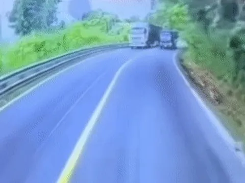 Từ clip gửi đến Cục trưởng CSGT, xử phạt tài xế xe tải vượt ẩu trên đèo Bảo Lộc