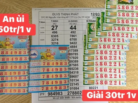 Xổ số miền Nam: TPHCM và Vĩnh Long tiếp tục có nhiều người trúng số