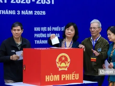 Hà Nội: Phường có hơn 6 vạn dân chạy thử quy trình bầu cử