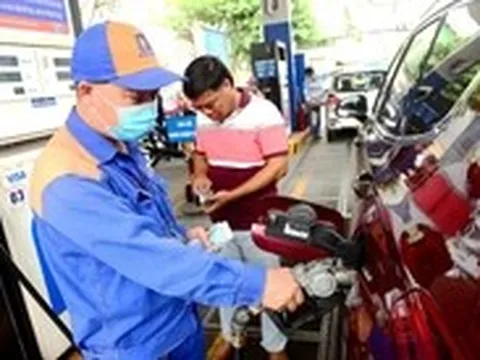 Từ 23h khuya 19-3: Xăng RON95-III tăng hơn 5.100 đồng/lít; dầu hỏa tăng gần 9.000 đồng/lít