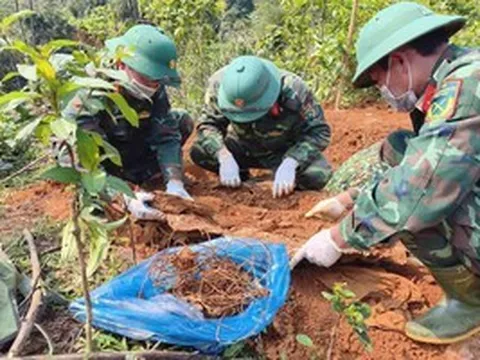 Phát hiện hài cốt liệt sĩ cùng cuộn dây thông tin, tăng võng nguyên bộ