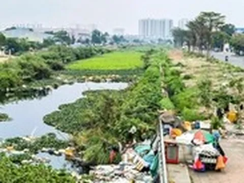 Thiếu cát và nhựa đường, dự án kênh Tham Lương - Bến Cát bị đe dọa tiến độ