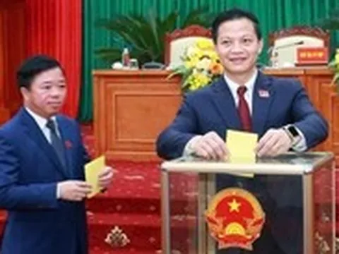 Ông Vương Quốc Tuấn tái đắc cử chức vụ Chủ tịch UBND tỉnh Thái Nguyên