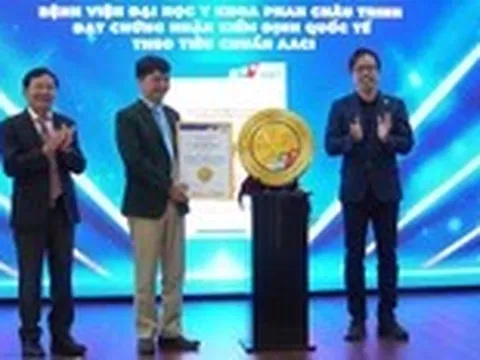 Miền Trung có cơ sở y tế đầu tiên đạt chứng nhận kiểm định quốc tế AACI