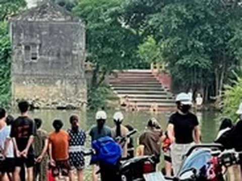 Nhảy từ cây cao xuống sông Kiến Giang, một học sinh lớp 9 chết đuối thương tâm