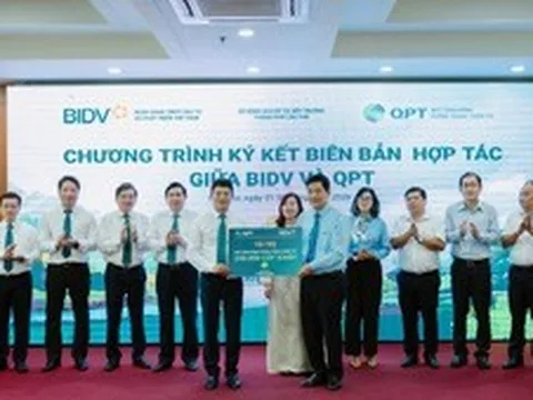 BIDV tiếp tục hành trình '1 triệu cây xanh' với dự án tại Cần Thơ