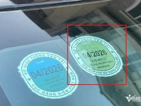 Bỏ tem đăng kiểm dán trên kính ô tô từ năm 2027