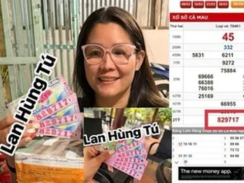 Chiều 8-4, đại lý tìm 4 vé trúng giải độc đắc xổ số miền Nam đang “đi lạc”