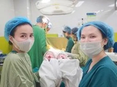 Sản phụ U60 sinh đôi thành công