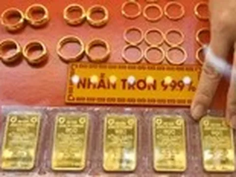 Giá vàng miếng SJC giảm 4,7 triệu đồng/lượng chỉ sau một ngày