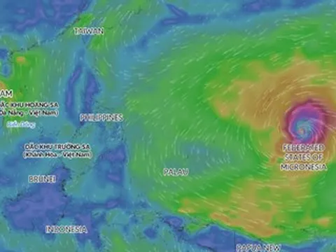 Bão Sinlaku sắp đạt cấp siêu bão ở Thái Bình Dương, diễn biến dị thường