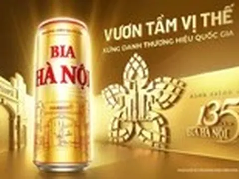 Bia Hà Nội ra mắt sản phẩm lon Sleek 330ml