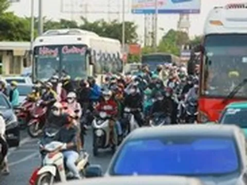 Công an TP.HCM: Hạn chế thấp nhất kẹt xe dịp lễ 30-4