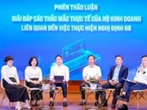 Gỡ nút thắt hóa đơn cho hộ kinh doanh có doanh thu dưới 500 triệu đồng