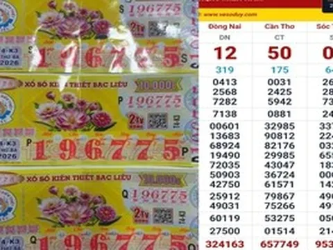 Ba giải độc đắc xổ số miền Nam lộ diện nơi trúng vào chiều 23-4