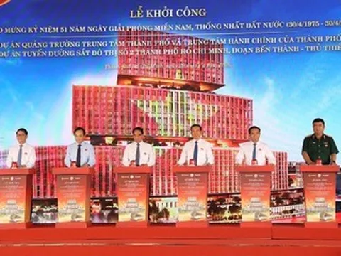 TPHCM khởi công, khởi động 5 dự án lớn hơn 280.000 tỷ đồng