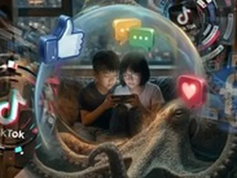 Không thể 'giao' trẻ em cho mạng xã hội
