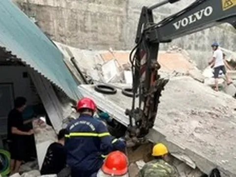 Hé lộ nguyên nhân vụ sập nhà khiến 1 người chết, 2 người bị thương ở Quảng Ninh