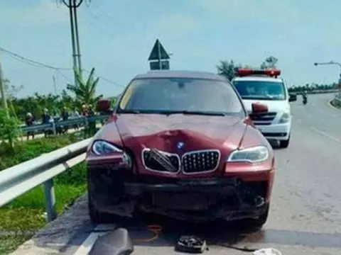 Tài xế ô tô BMW ở Ninh Bình gây tai nạn chết người rồi rời khỏi hiện trường
