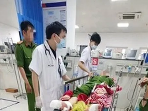 Đại úy công an bị tấn công tại trụ sở đã được phẫu thuật sọ não và nối lại bàn chân