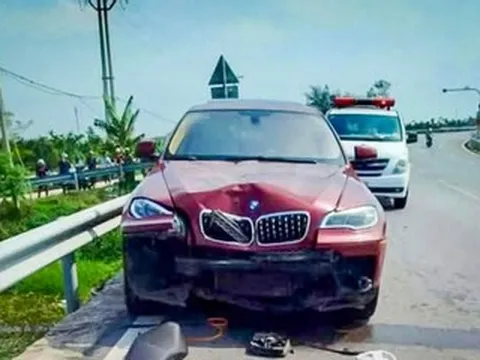 Danh tính tài xế điều khiển xe BMW gây tai nạn chết người ở Ninh Bình