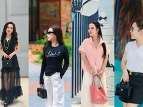 "Học lỏm" bí quyết phối đồ ngày hè sang - xịn - mịn từ doanh nhân Tuấn Hương