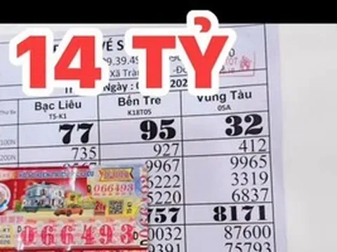 Chiều 6-5, lộ diện nơi trúng 2 giải độc đắc và 2 giải an ủi xổ số miền Nam