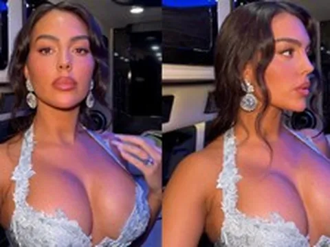 Bỏ khoăn voan trùm đầu xuống, ai nóng bỏng bằng Georgina - vị hôn thê của Ronaldo ở Met Gala!
