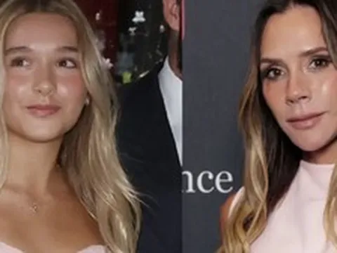 Con gái Beckham- Harper Beckham- bị "tuýt còi"