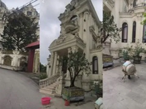 Bất ngờ xuất hiện hình ảnh tiêu điều của biệt thự nghìn tỷ nhà Mailisa