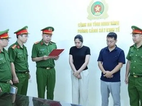 Dàn xếp đấu giá 14 lô đất, 2 đối tượng bị khởi tố
