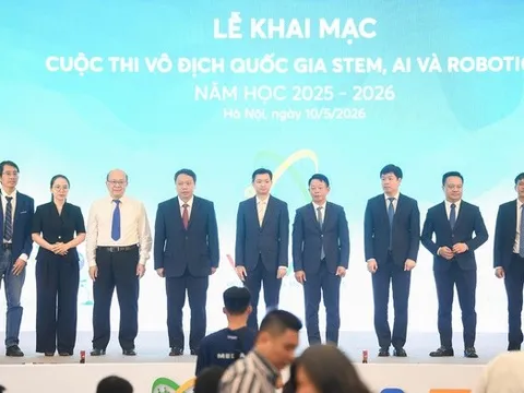 Khai mạc Chung kết quốc gia cuộc thi STEM, AI và Robotics 2025-2026