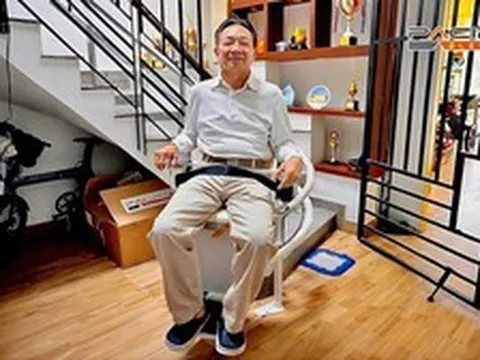 Thang ghế stairlift - giải pháp cho người lớn tuổi mà không cần cải tạo nhà