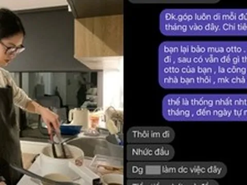 Ảnh chụp màn hình tiết lộ bi kịch: Chồng chỉ kiếm tiền đưa mẹ đẻ, vợ nuôi con hết 10 triệu thì “im đi, nhức cả đầu”