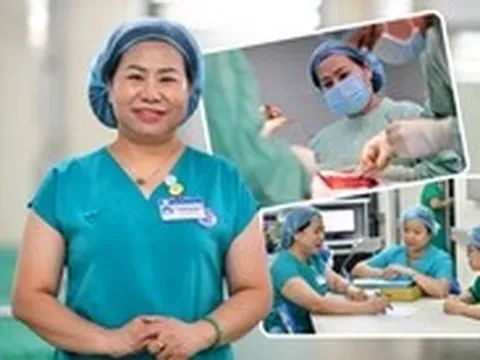 26 năm lặng thầm trong phòng mổ của nữ điều dưỡng trưởng